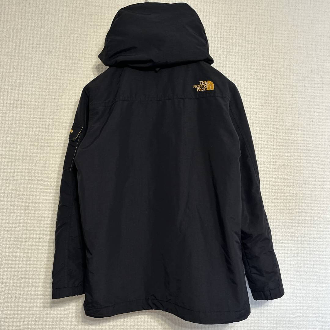 ノースフェイス 中綿マウンテンパーカー ブラック 140 キッズ