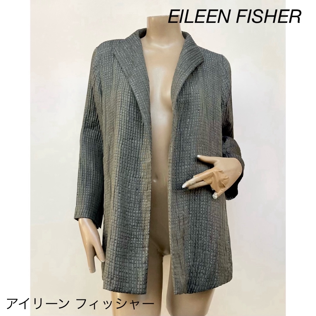 一回使用 import LA直輸入 EILEEN FISHERのジャケット M | フリマアプリ ラクマ