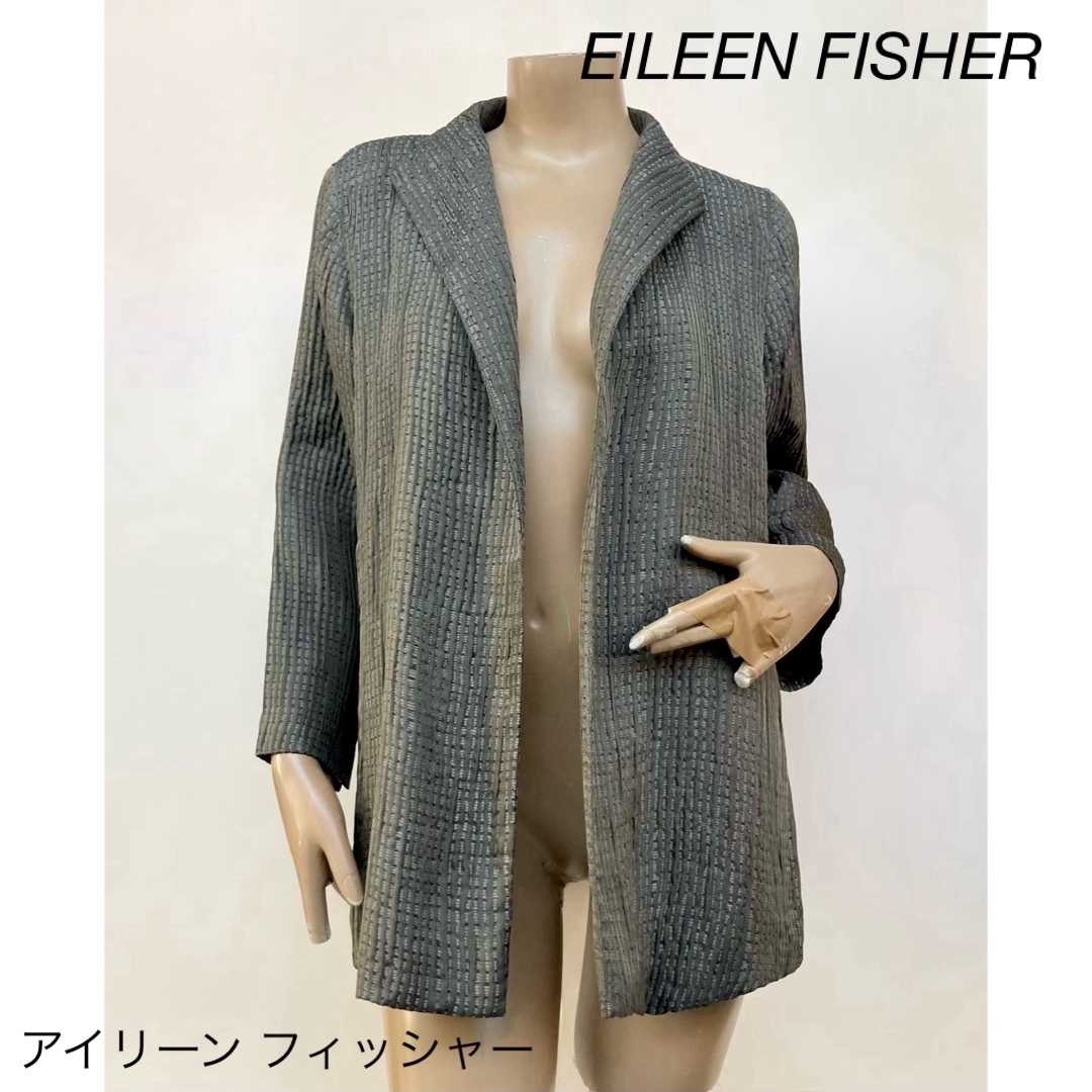 一回使用 import LA直輸入 EILEEN FISHERのジャケット M