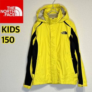 ザノースフェイス(THE NORTH FACE)のノースフェイス　ナイロンジャケット　イエロー　150  キッズ　HYVENT(ジャケット/上着)