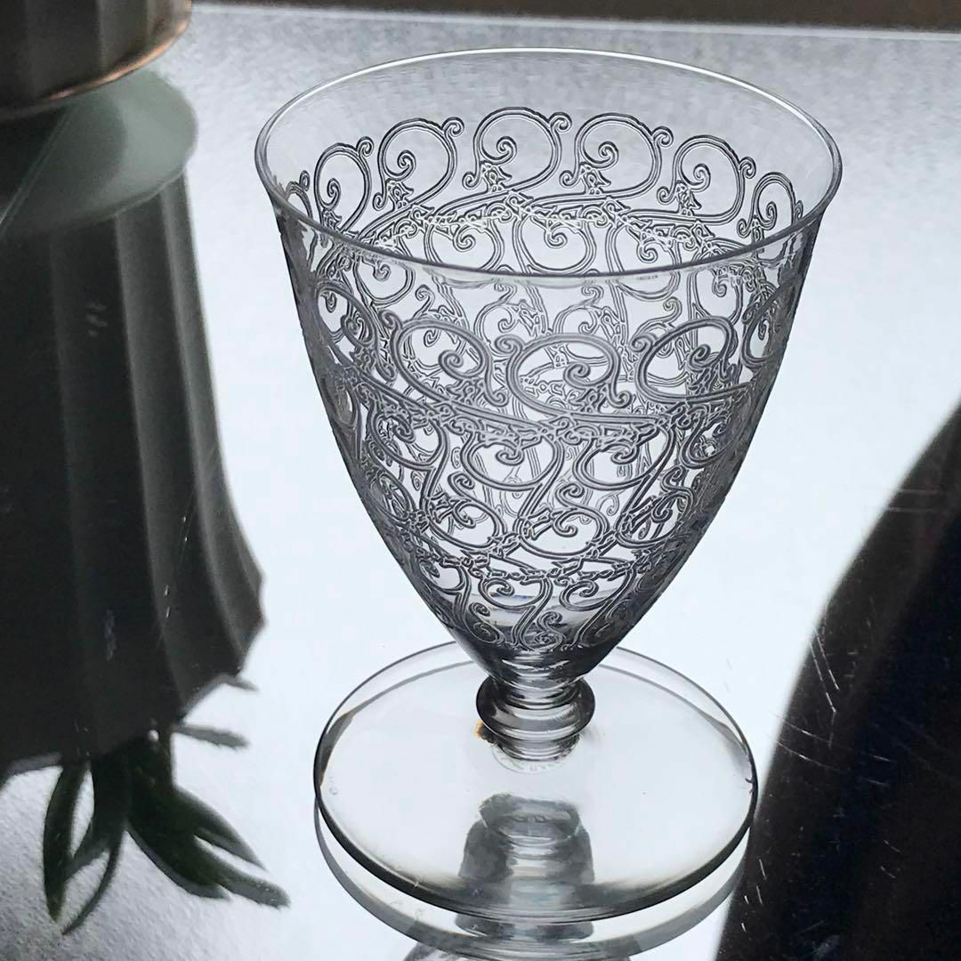 Baccarat - 希少☆美オールドバカラBACCARATシャトーブリアン ☆ワイン
