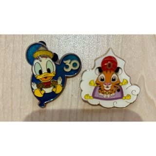 ディズニー(Disney)のディズニー 30周年ピンバッジ ドナルド  チャンドゥ(キャラクターグッズ)