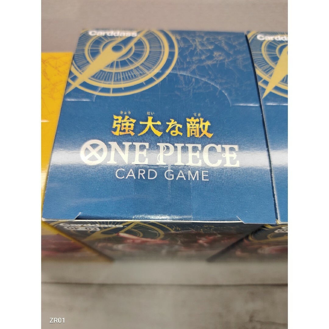 ワンピースカード テープ付き未開封BOX 強大な敵 謀略の王国 ワンピースカード テープ付き未開封BOX 強大な敵 謀略の王国