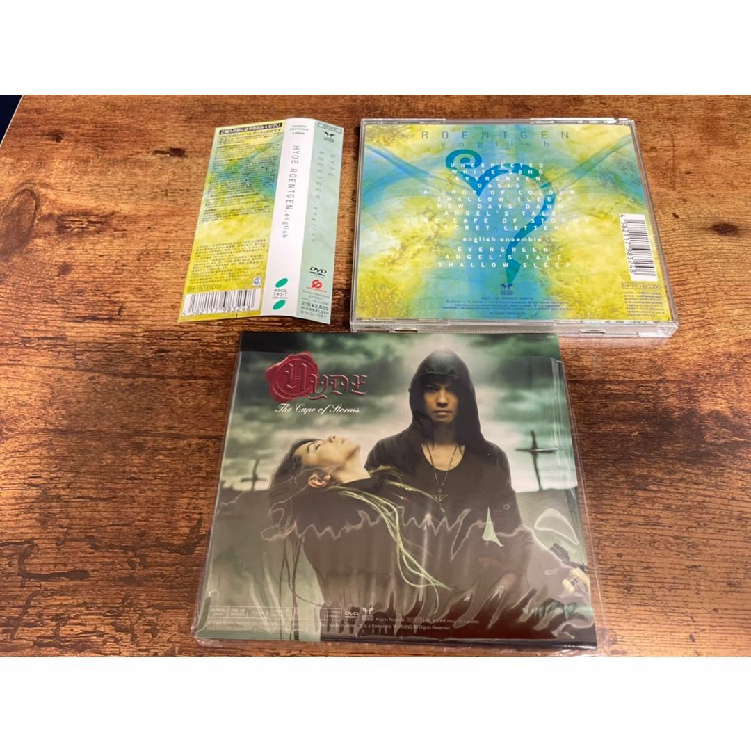 HYDE CD+DVD「ROENTGEN. english」DVD付き初回限定盤の通販 by トム ...