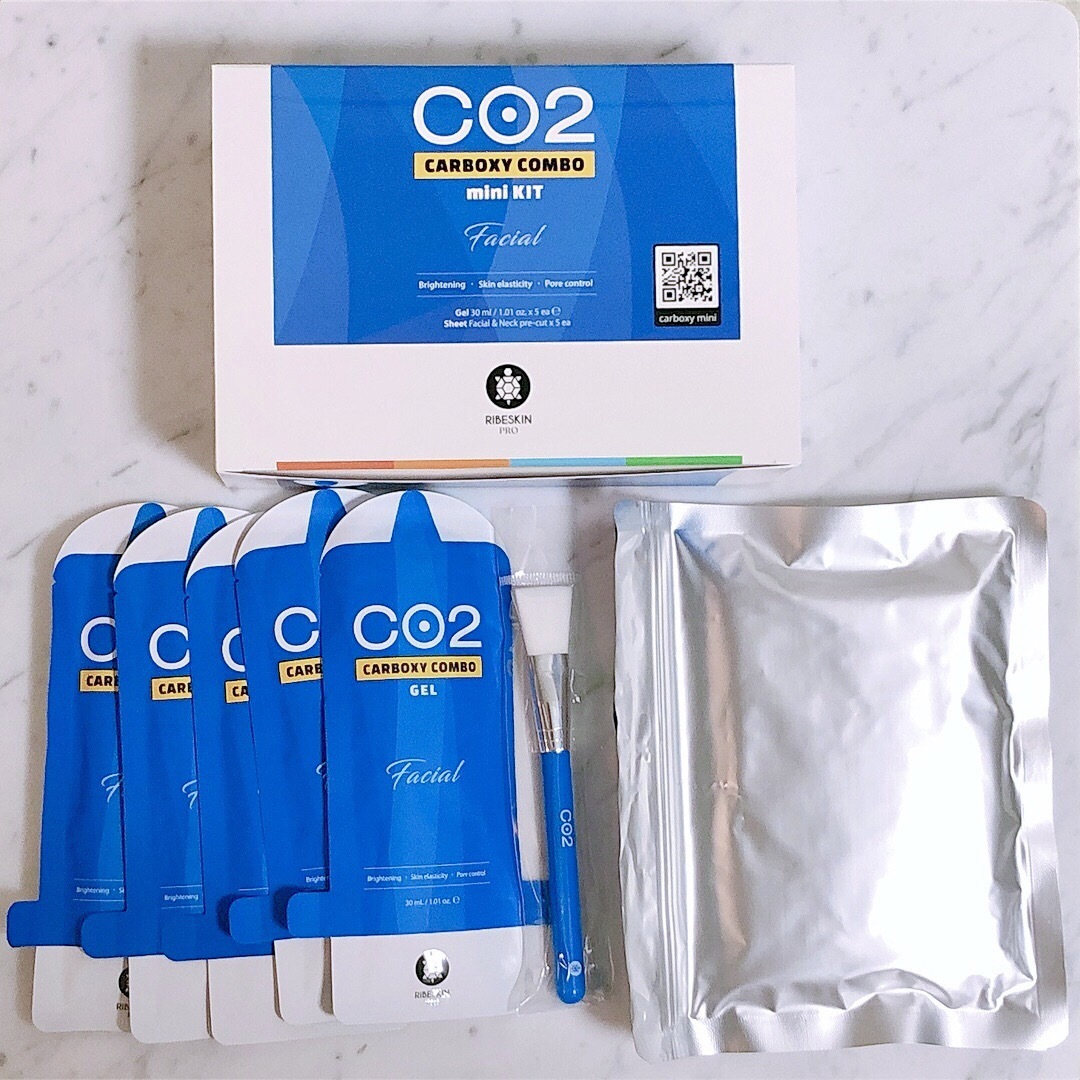 カーボキシー CARBOXY 炭酸パック 5回分 5枚入 フェイスマスク 正規品