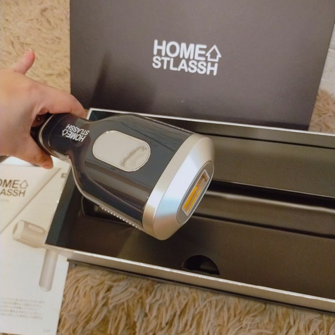 新品未使用　HOMESTLASSH 　ホームストラッシュ　 脱毛器 家庭用