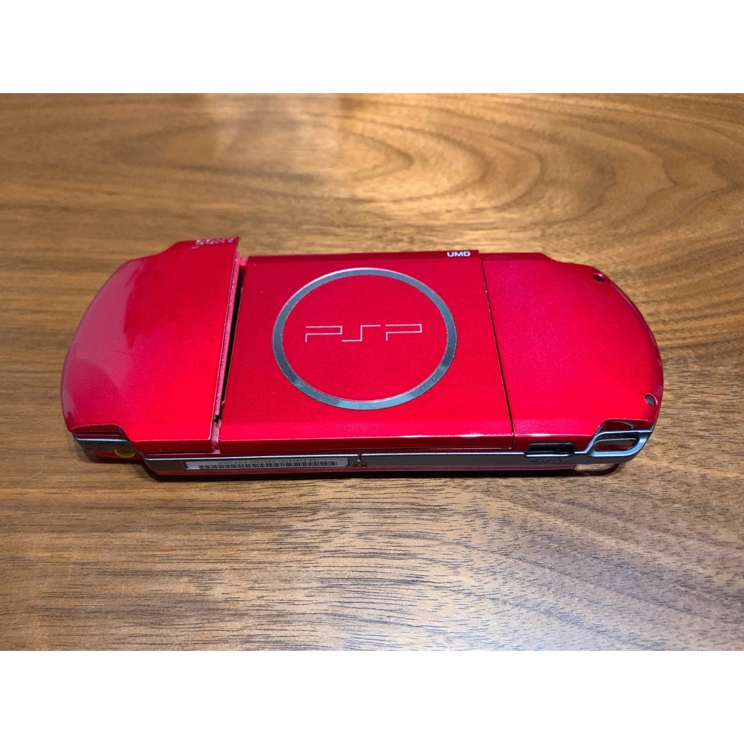 PSP 3000 本体 ラディアントレッド メモリーカード ソフト 付 訳あり品 2