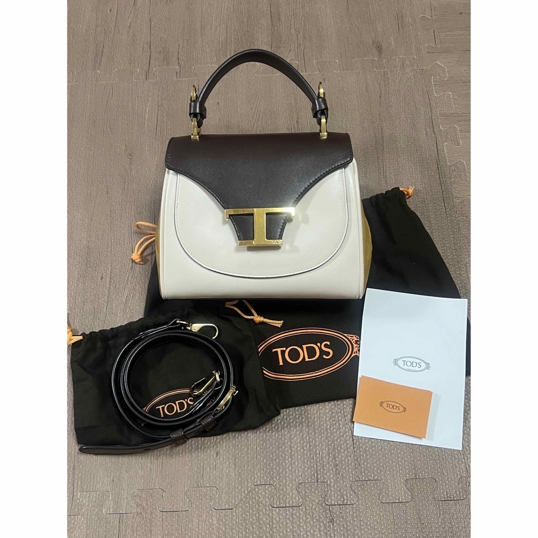 TOD最終値下げ　【美品】TOD'S タイムレス　2ウェイバッグ