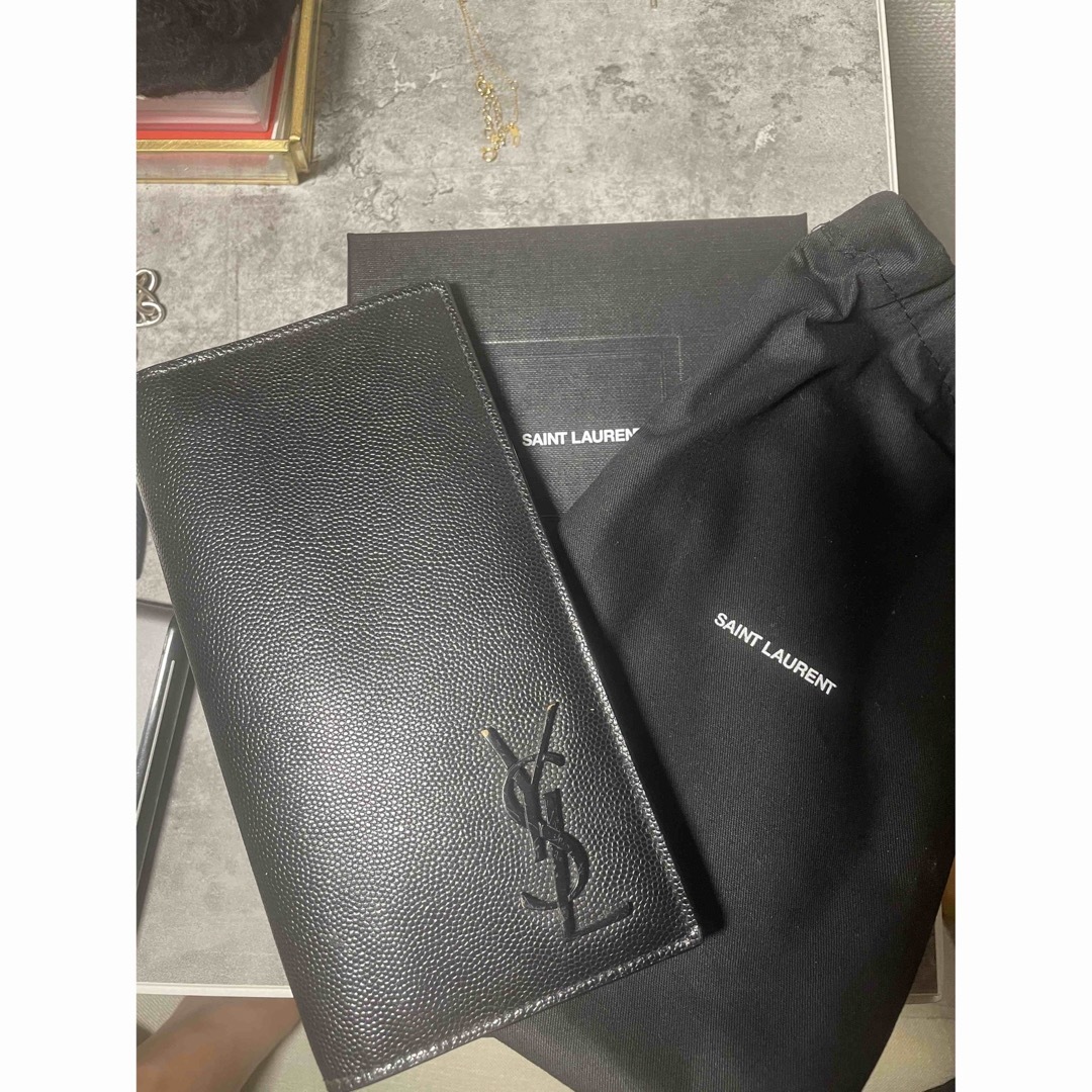 Saint Laurent サンローラン 長財布 折り財布 メンズ   折り財布