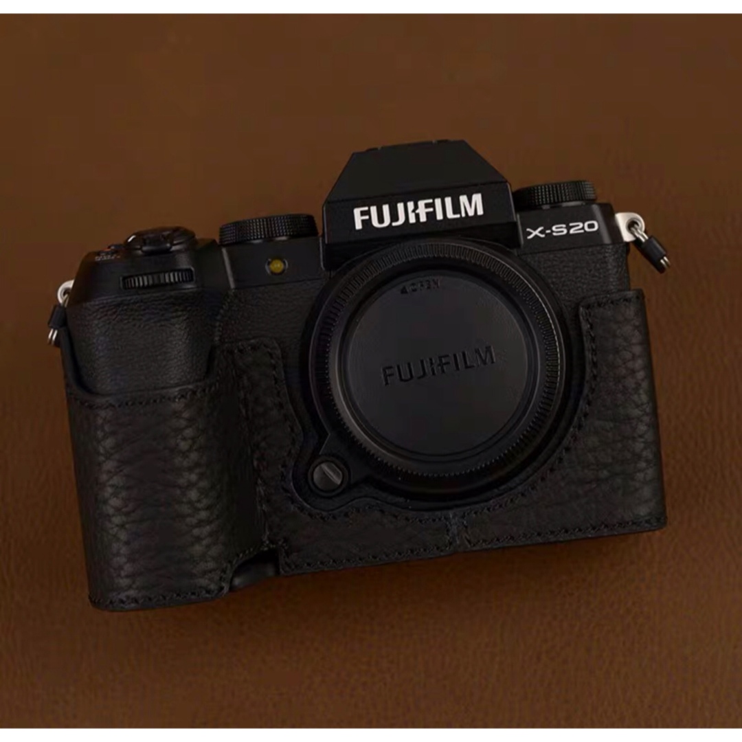 新品 本革カメラケース 富士フイルム FUJIFILM xs20用