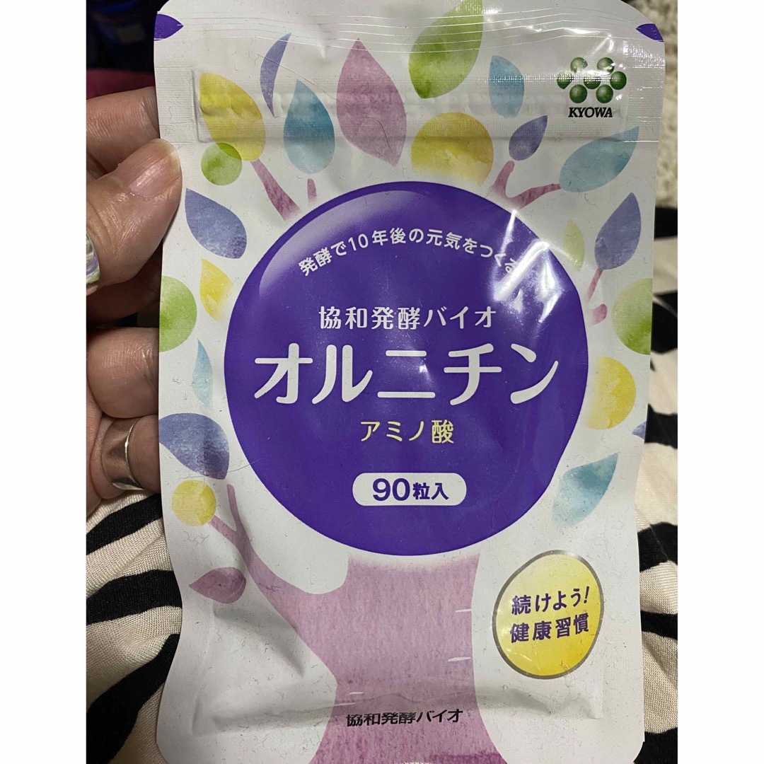 協和発酵バイオ(キョウワハッコウバイオ)の大人気の協和発酵バイオ オルニチン90粒入 食品/飲料/酒の健康食品(アミノ酸)の商品写真