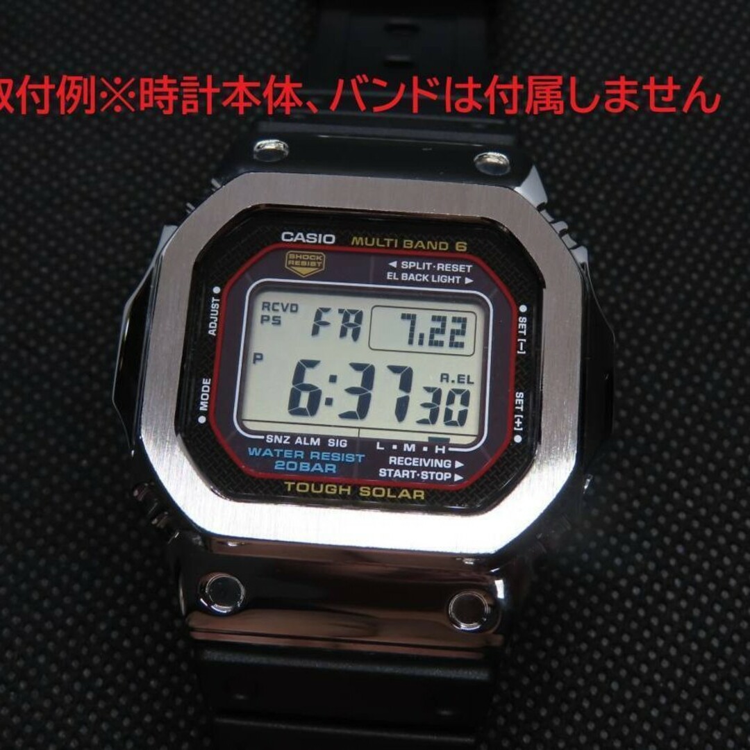 SHOCK/Gショック●5610系【シルバー】メタルベゼル ステンレス製 メンズの時計(腕時計(デジタル))の商品写真