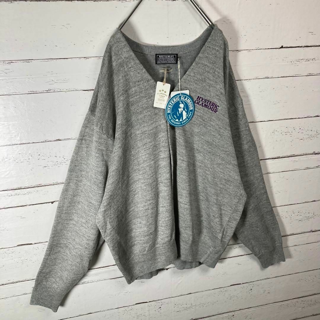 【新品・XL】ヒステリックグラマー★ヒスガール入りカーディガン バックプリント