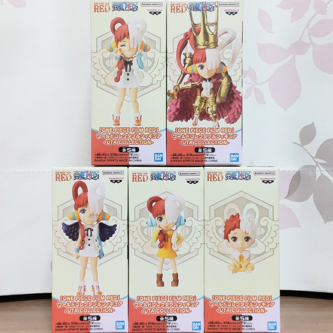 ワンピース フィルムレッド UTA COLLECTION 全5種 - キャラクターグッズ