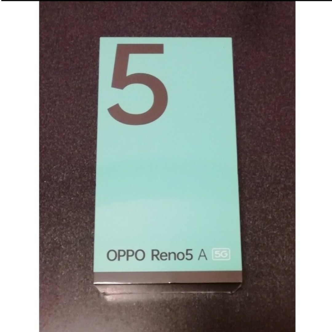 OPPO Reno5 A 5G A103OP シルバーブラック 新品未開封-