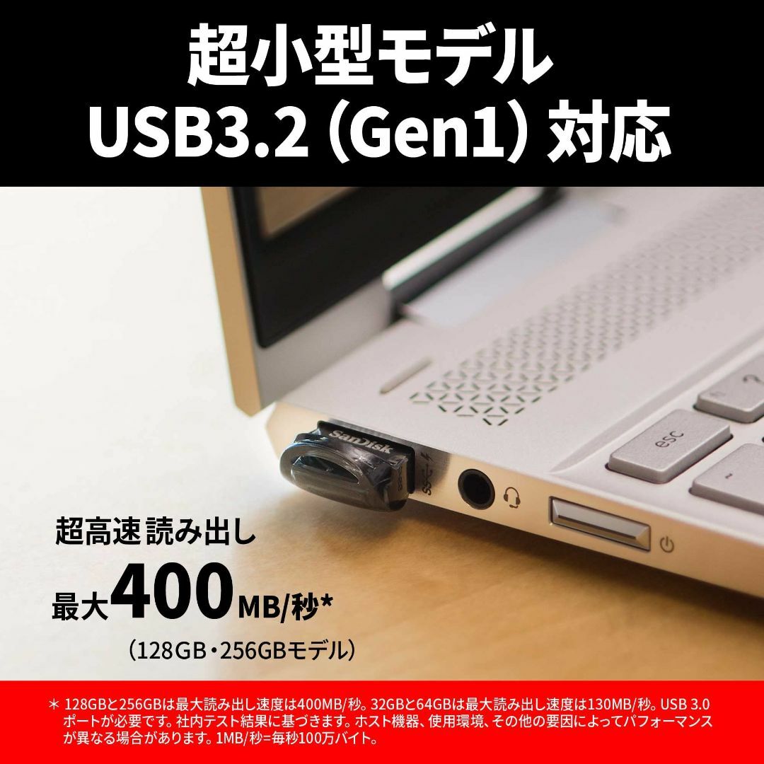 【特価セール】【 サンディスク 正規品 】メーカー5年保証 USBメモリ 256 2