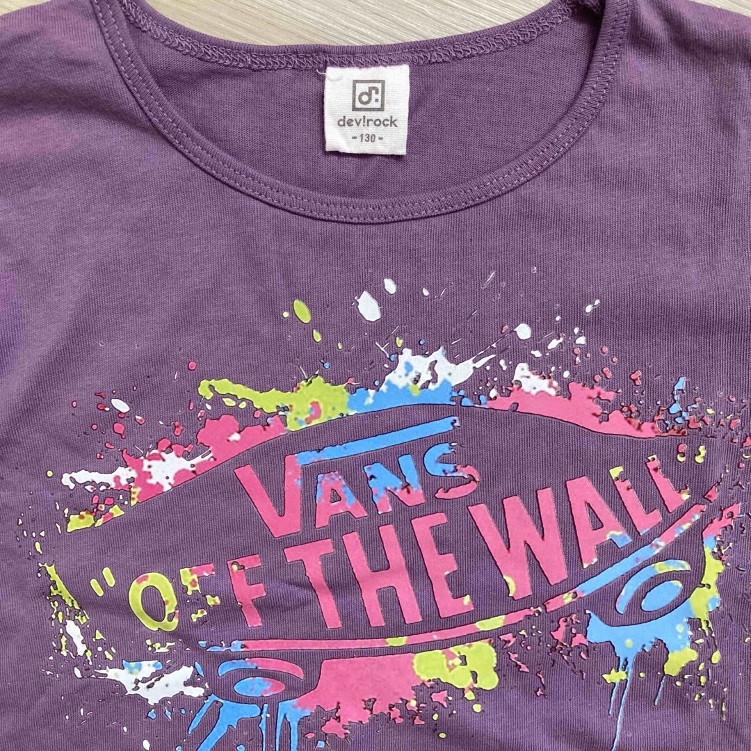VANS(ヴァンズ)のvans  チュニックシャツ　130cm キッズ/ベビー/マタニティのキッズ服女の子用(90cm~)(Tシャツ/カットソー)の商品写真