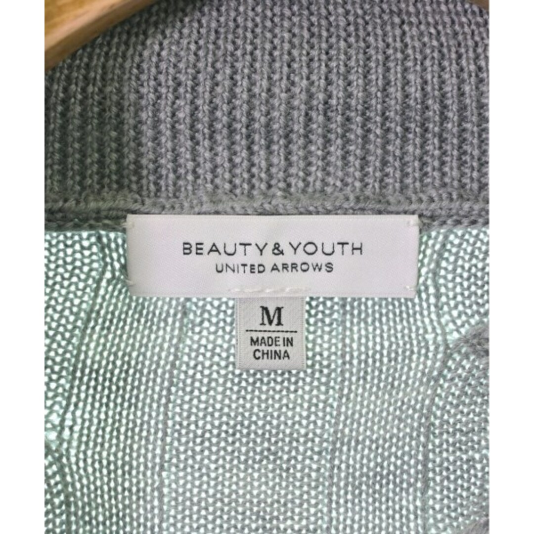 BEAUTY&YOUTH UNITED ARROWS(ビューティアンドユースユナイテッドアローズ)のBEAUTY&YOUTH UNITED ARROWS カーディガン M グレー 【古着】【中古】 メンズのトップス(カーディガン)の商品写真