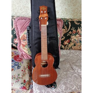 【Naomi ukulele】レアなパイナップル型エレキ・コンサートウクレレ