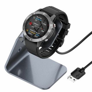 【色: グレー】Miimall Garmin(ガーミン) 充電スタンド Garm(その他)