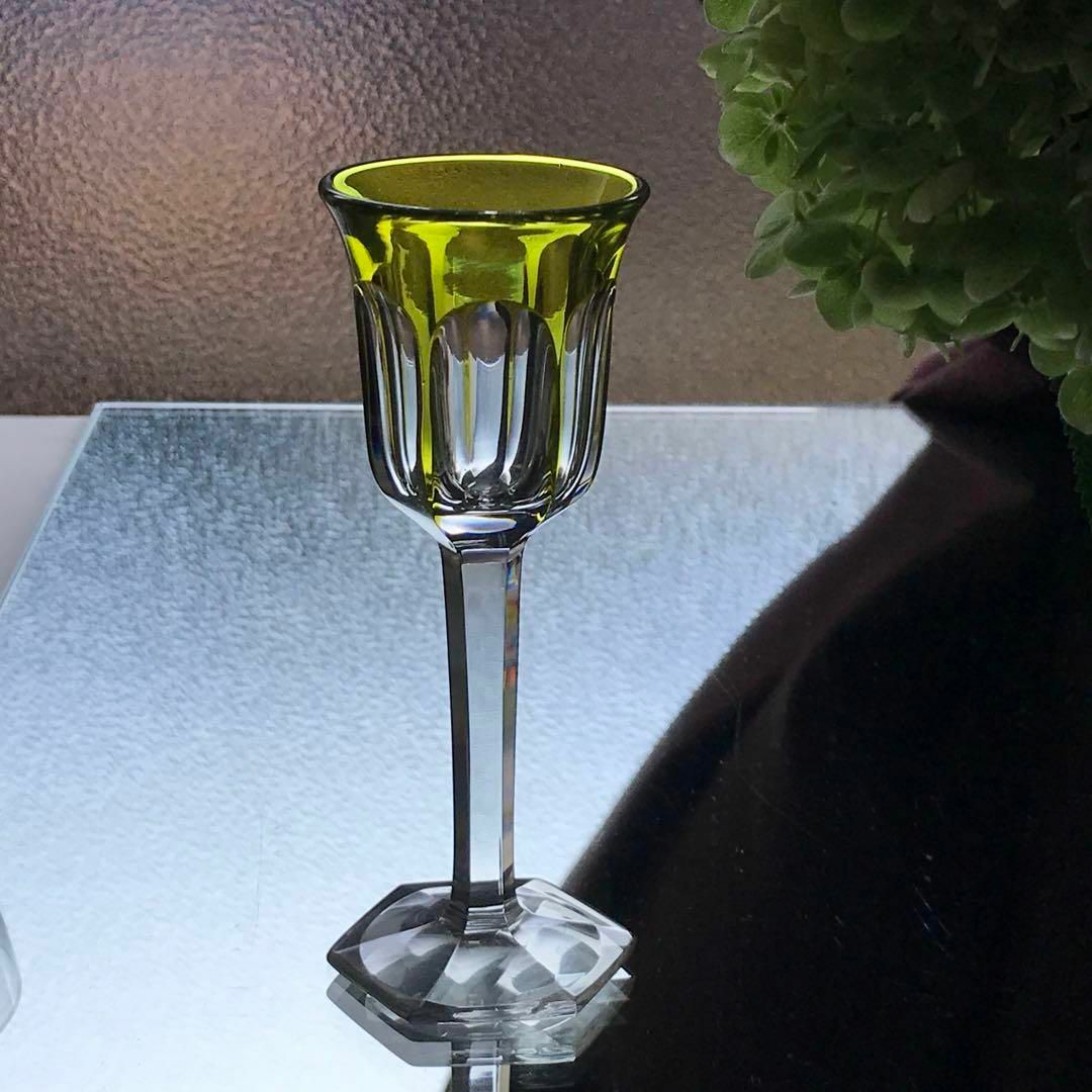 被せオールドバカラBACCARATマルメゾンMalmaison☆リキュールグラス-
