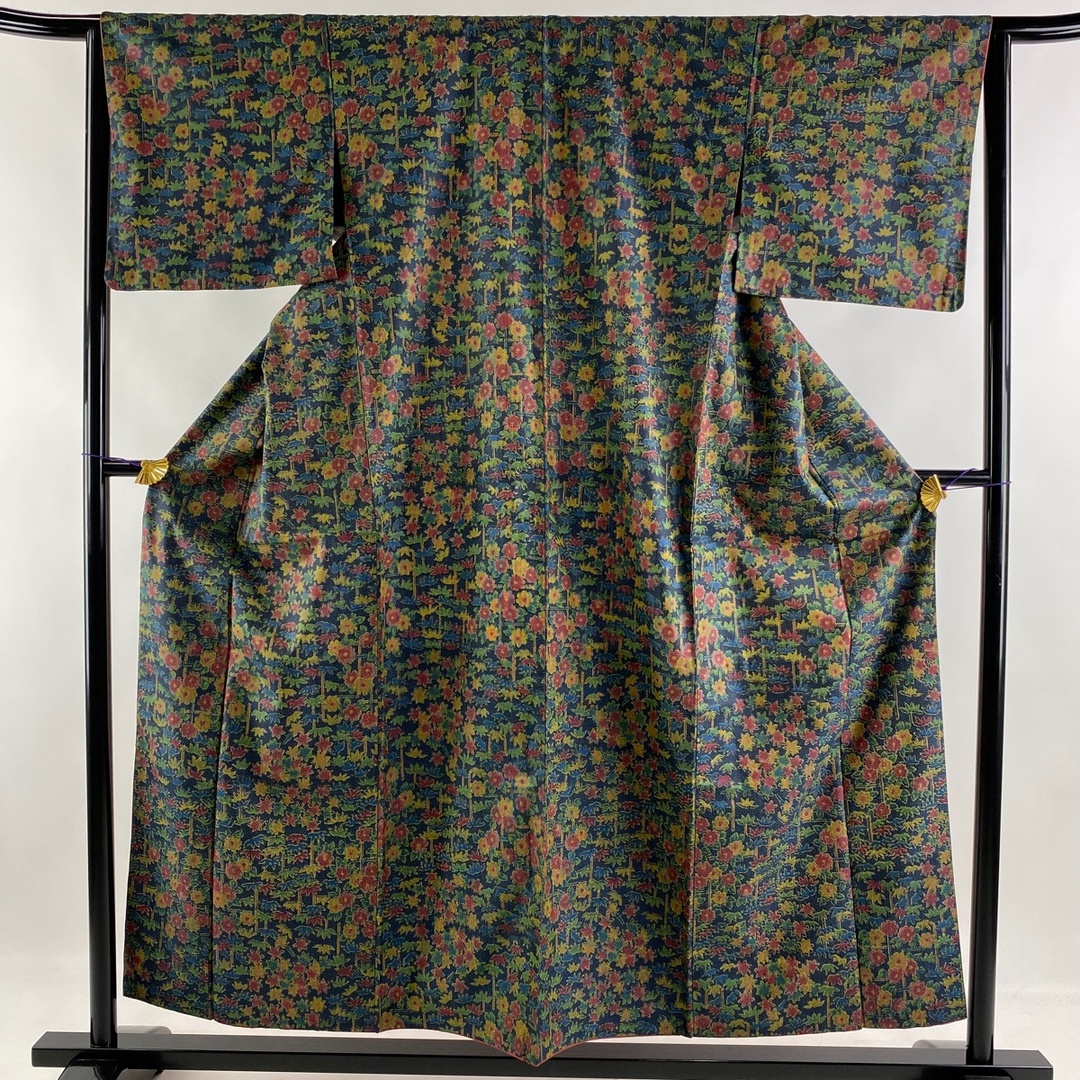 紬 身丈156cm 裄丈64cm 正絹 美品 優品 【中古】の通販 by バイセル