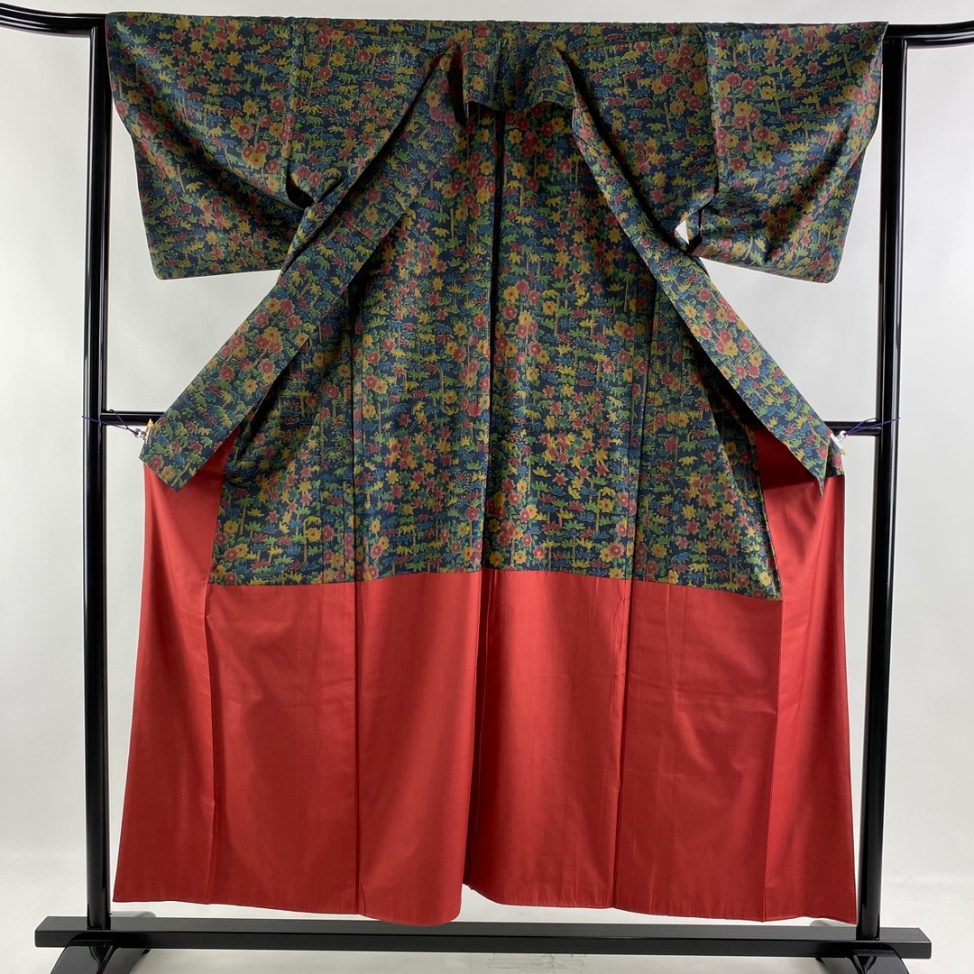 紬 身丈156cm 裄丈64cm 正絹 美品 優品 【中古】の通販 by バイセル