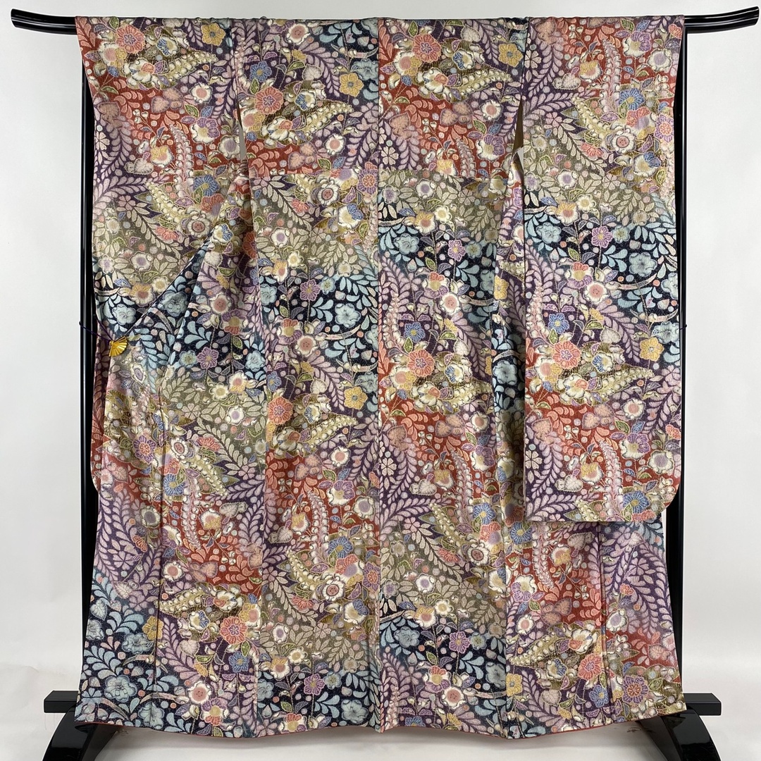 振袖 身丈162.5cm 裄丈68cm 正絹 美品 秀品 【中古】の通販 by