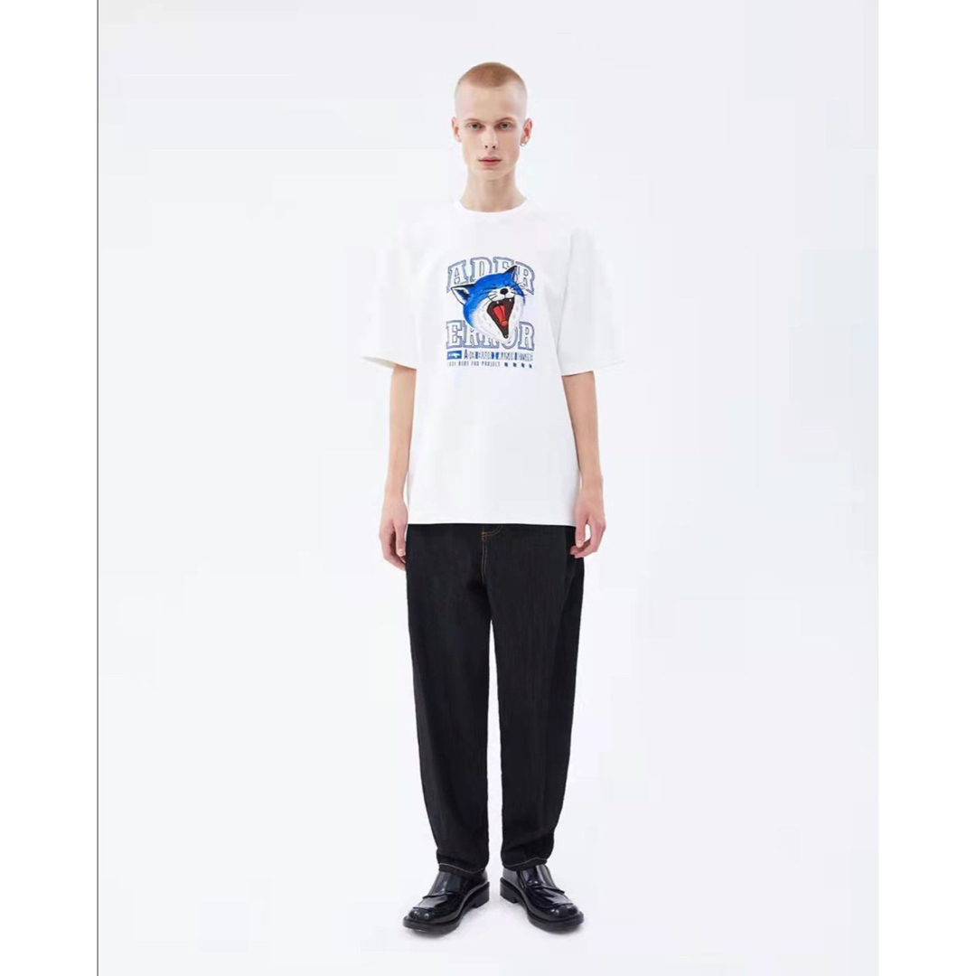 ADER ERROR 半袖Tシャツ ブラック A2サイズ Mサイズ - Tシャツ