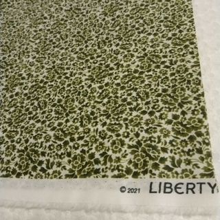 リバティ(LIBERTY.)の✨リバティ　カルダモン✨　タナローン　100×30㎝　♥リバティおまけ付き(生地/糸)