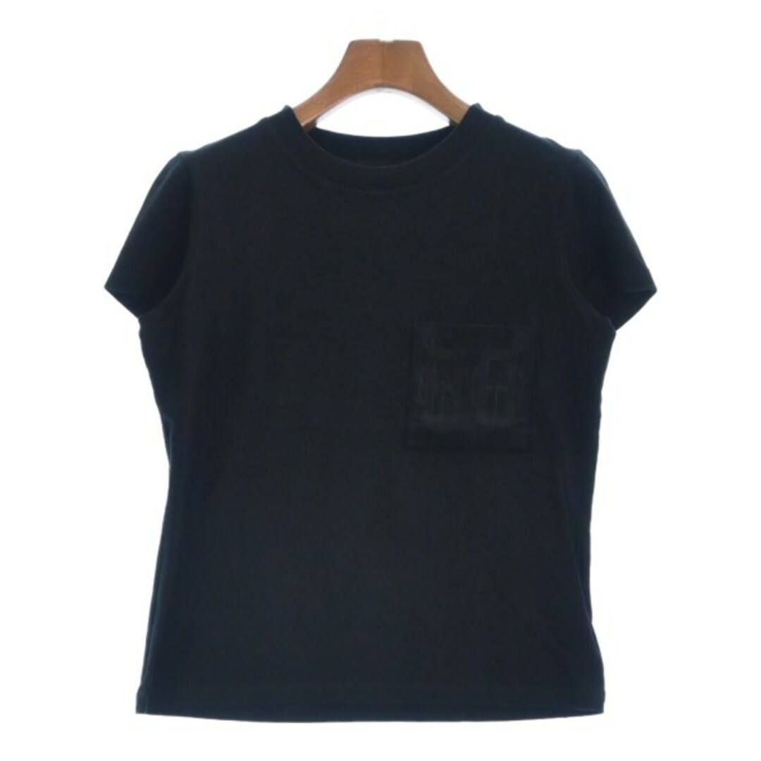 HERMES エルメス Tシャツ・カットソー 36(XS位) 黒 - カットソー(半袖