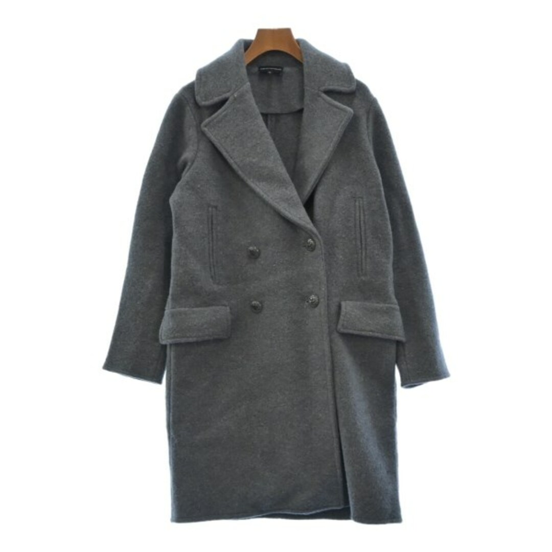 Emporio Armani - EMPORIO ARMANI チェスターコート 36(XS位) グレー