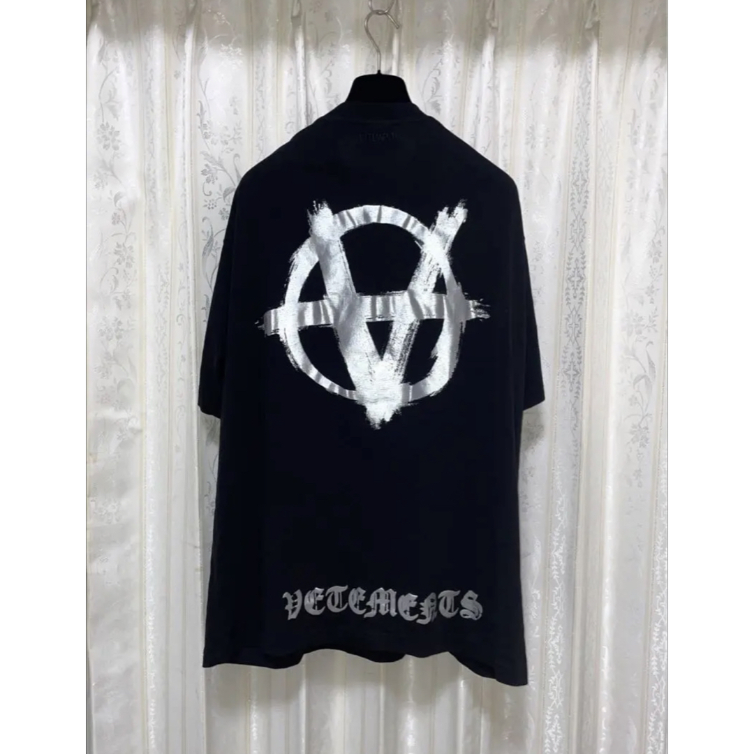 VETEMENTS - 【希少】VETEMENTS Double Anarchy Logo Tシャツの通販 by