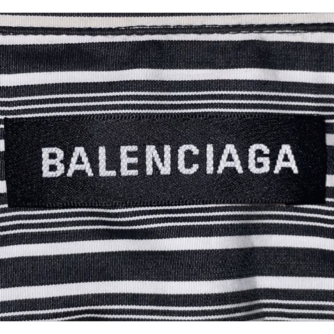 【美品】BALENCIAGA 18SS Poplin Shirt