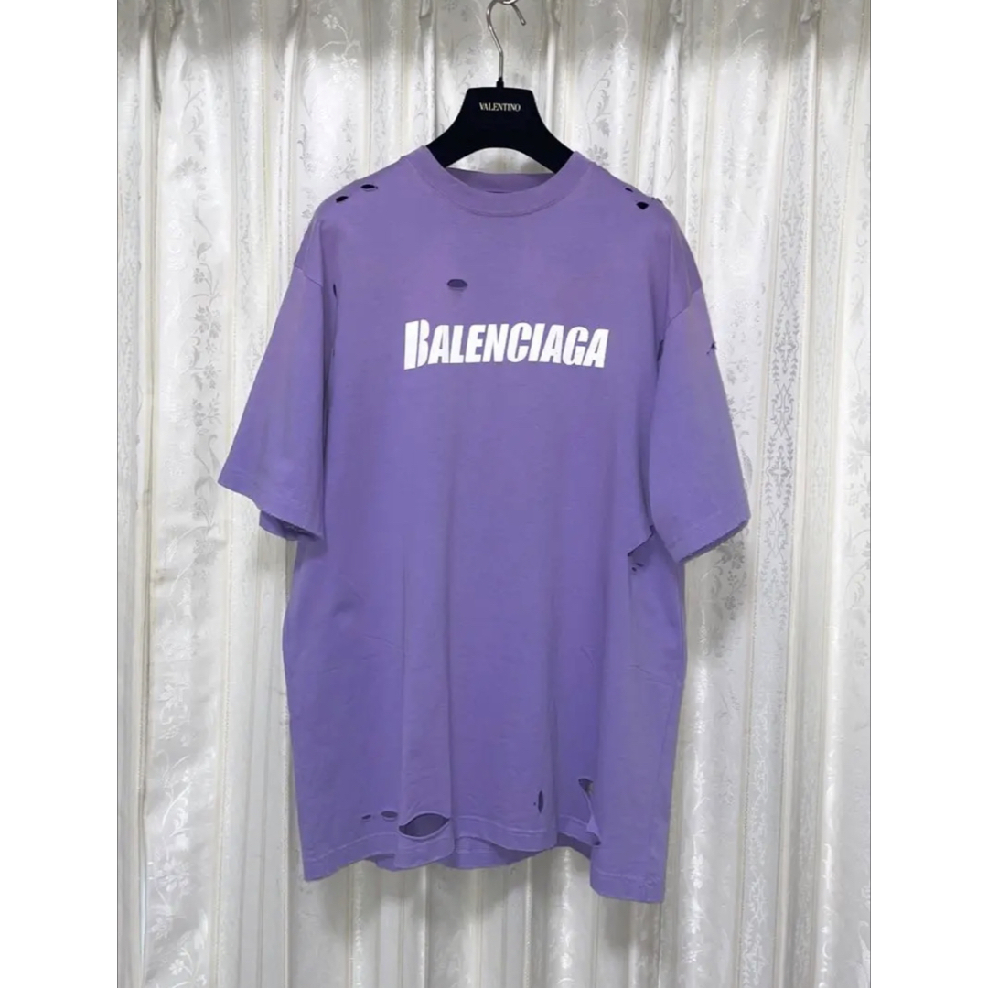 BALENCIAGA 21SS デストロイTシャツ