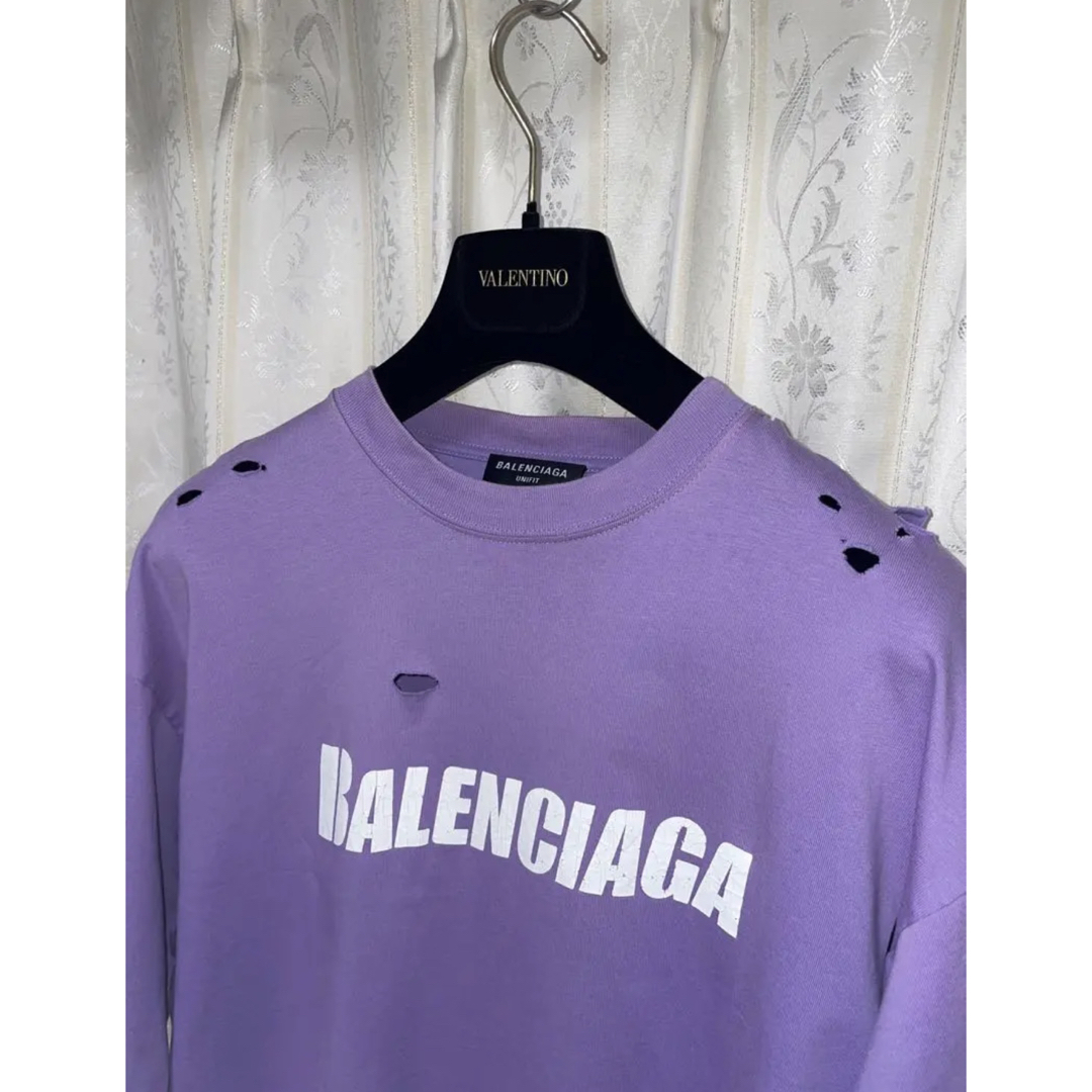 BALENCIAGA 21SS デストロイTシャツ