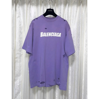 バレンシアガ(Balenciaga)の【希少】BALENCIAGA 21SS デストロイTシャツ(Tシャツ/カットソー(半袖/袖なし))