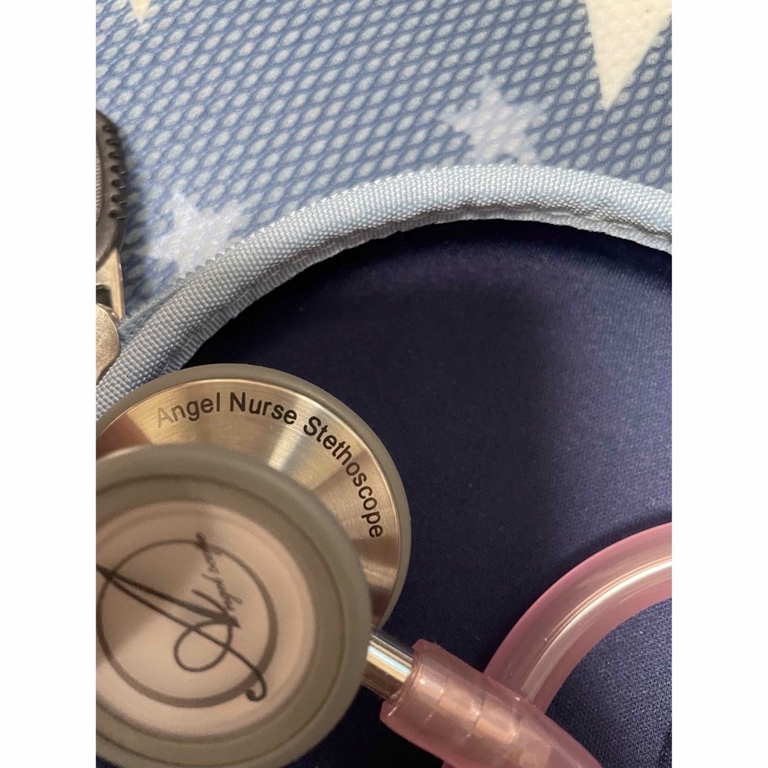聴診器 AngelNurseScope ピンク エンタメ/ホビーの本(健康/医学)の商品写真