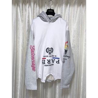 【美品】BALENCIAGA 22AW Upside Down Hoodie