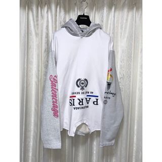 Balenciaga - 【美品】BALENCIAGA 22AW Upside Down Hoodieの通販 by ...