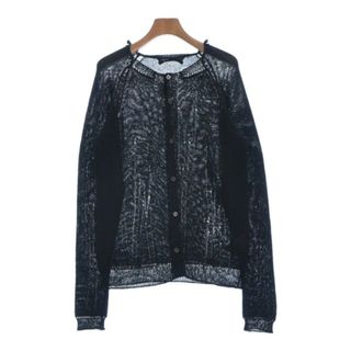 ヨウジヤマモト(Yohji Yamamoto)のYOHJI YAMAMOTO ヨウジヤマモト カーディガン 2(S位) 黒 【古着】【中古】(カーディガン)