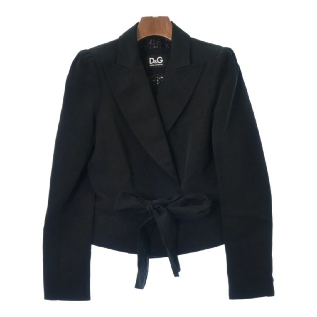 D&G ディー&ジー テーラードジャケット 36(S位) 黒 【古着】【中古】 | フリマアプリ ラクマ