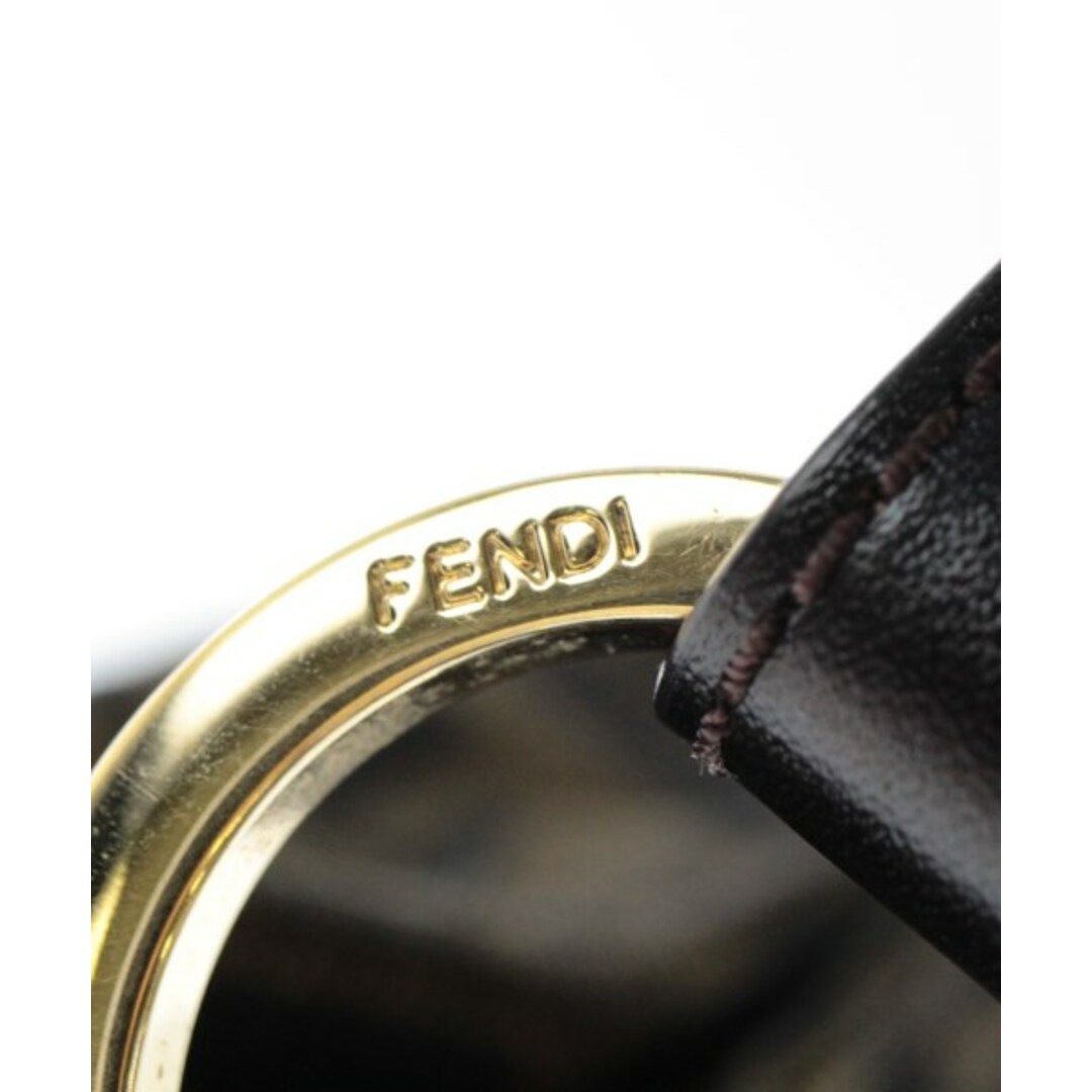 FENDI(フェンディ)のFENDI フェンディ バッグ（その他） - 茶xベージュ(総柄) 【古着】【中古】 レディースのバッグ(その他)の商品写真