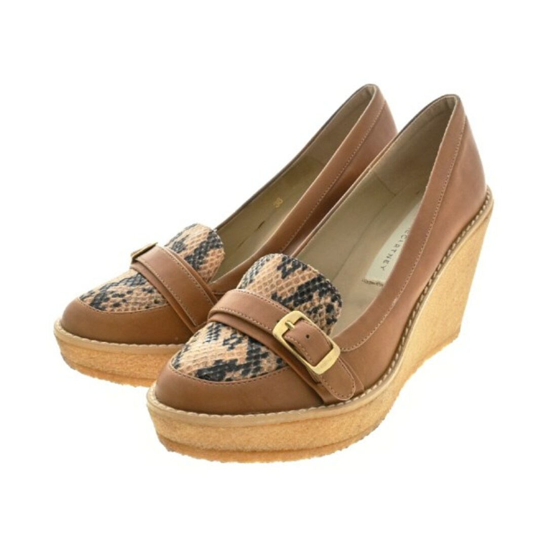 Stella McCartney(ステラマッカートニー)のSTELLA McCARTNEY パンプス EU38(24.5cm位) 茶 【古着】【中古】 レディースの靴/シューズ(ハイヒール/パンプス)の商品写真