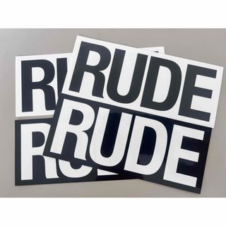 ルードギャラリー(RUDE GALLERY)の新品 RUDE GALLERY 非売品ノベルティステッカー 2色4枚セット(その他)