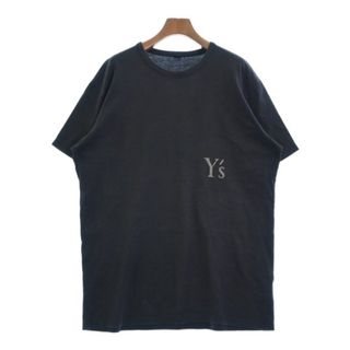 ワイズ(Y's)のY's ワイズ Tシャツ・カットソー 4(L位) 紺系 【古着】【中古】(カットソー(半袖/袖なし))