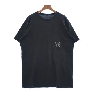 ワイズ(Y's)のY's ワイズ Tシャツ・カットソー 4(L位) 紺系 【古着】【中古】(カットソー(半袖/袖なし))