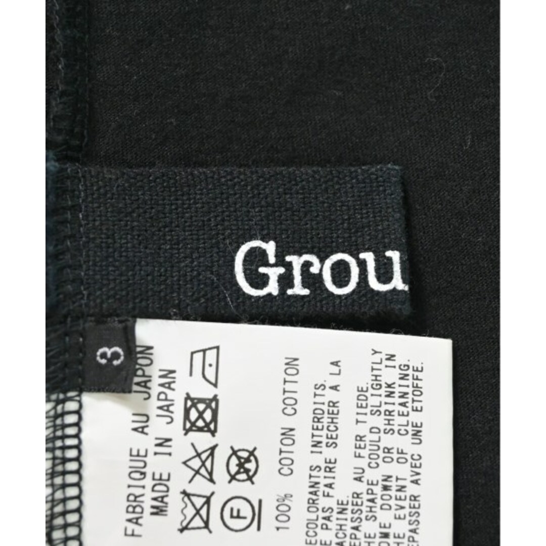 Ground Y(グラウンドワイ)のGround Y グラウンド　ワイ Tシャツ・カットソー 3(M位) 黒 【古着】【中古】 メンズのトップス(Tシャツ/カットソー(半袖/袖なし))の商品写真