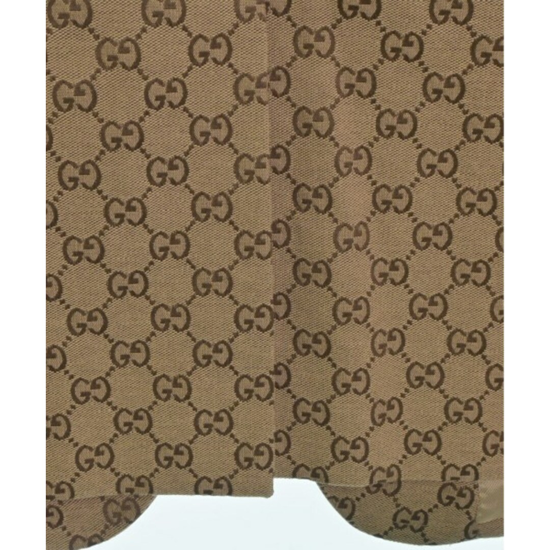 GUCCI - GUCCI グッチ テーラードジャケット 46(M位) 茶系(総柄 GUCCI - GUCCI グッチ テーラードジャケット 46(M位) 茶系(総柄