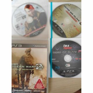 プレイステーション3(PlayStation3)のPS3　デッドオアアライブ5　アルティメット　GTA4　COD2　動作確認済み(家庭用ゲームソフト)